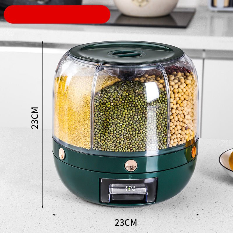 Rotating Sealed Food Dispenser. - Home2luxury