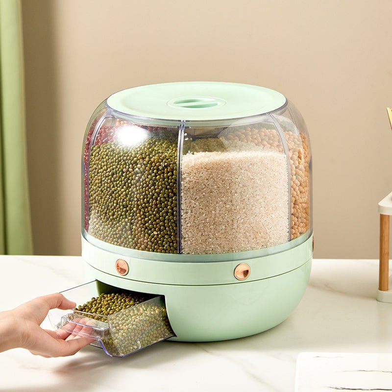 Rotating Sealed Food Dispenser. - Home2luxury