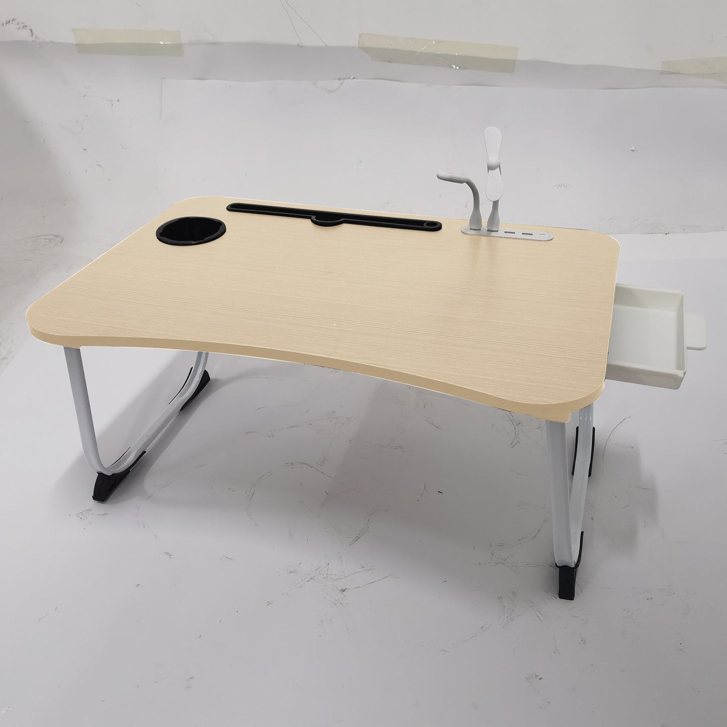 Foldable Laptop Table - Portable Bed Tray. - Home2luxury