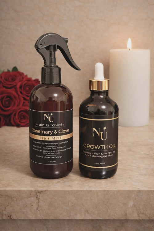 Nu Hair Growth hair mist and Xtra Strength Hair oil