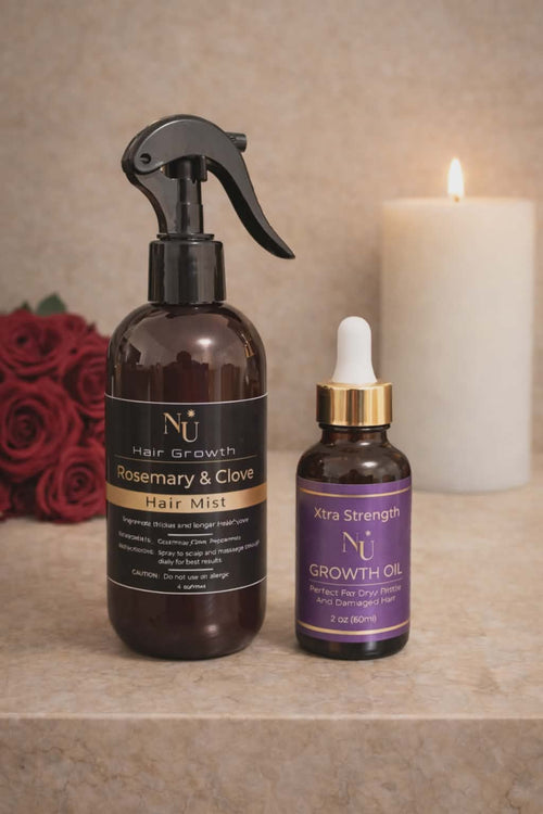 Nu Hair Growth Hair Mist and Nu Hair Growth Oil