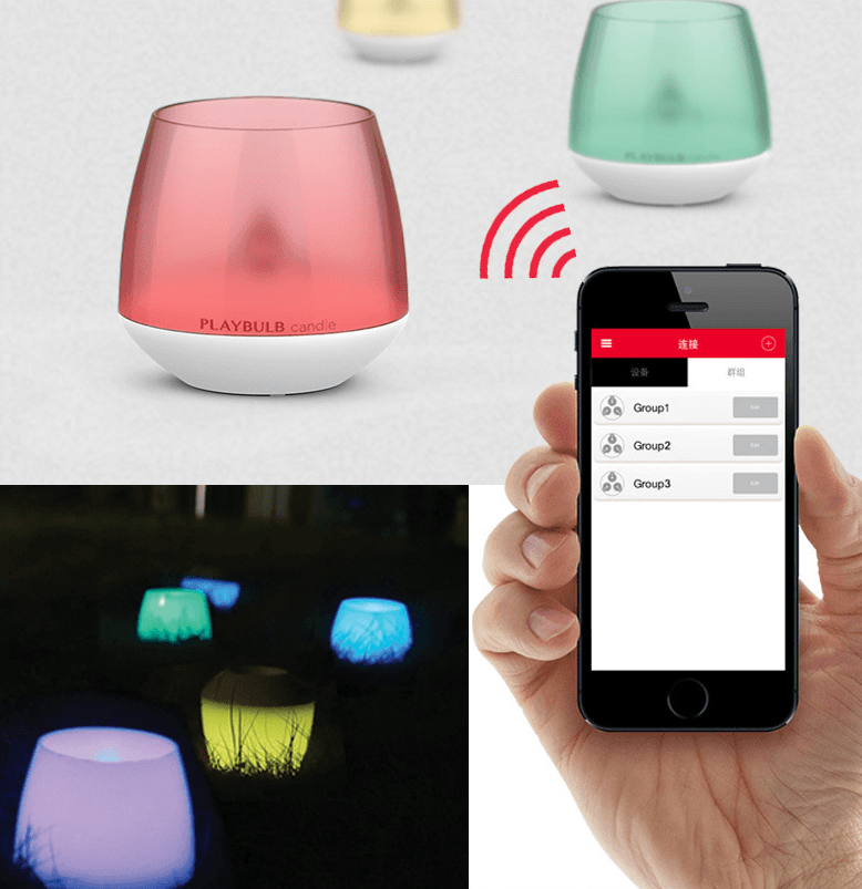 PLAYBULB Smart Candle - LED Flameless RGB - Home2luxury 