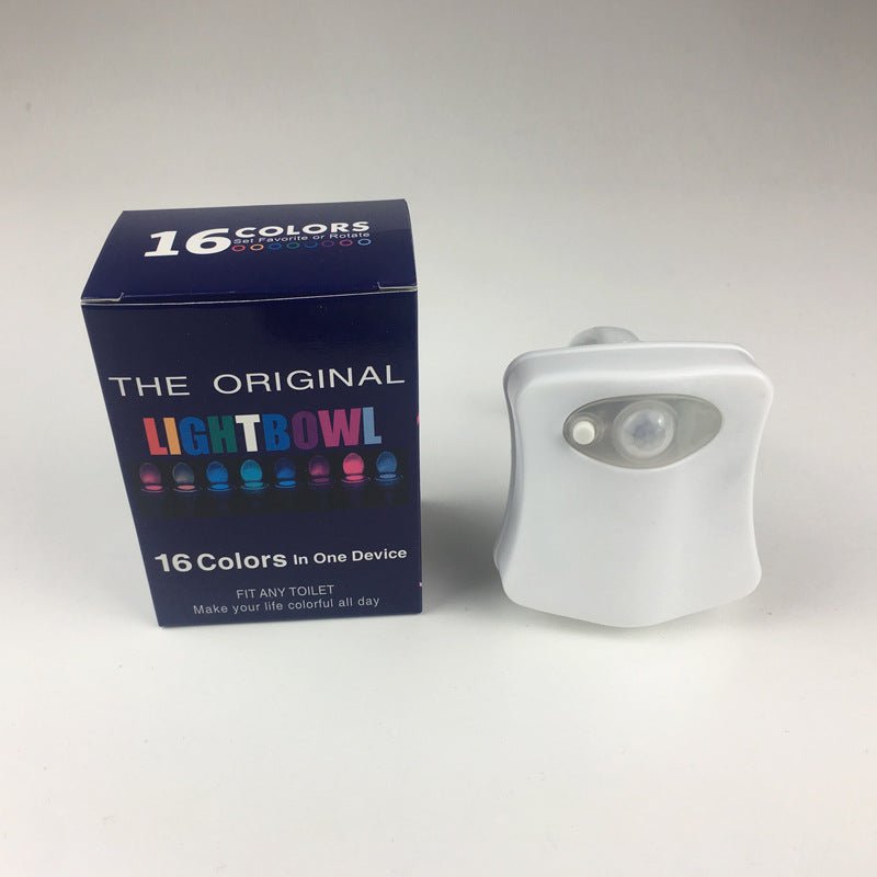 16-Color LED Toilet Cover Lamp - Sensor - Home2luxury 