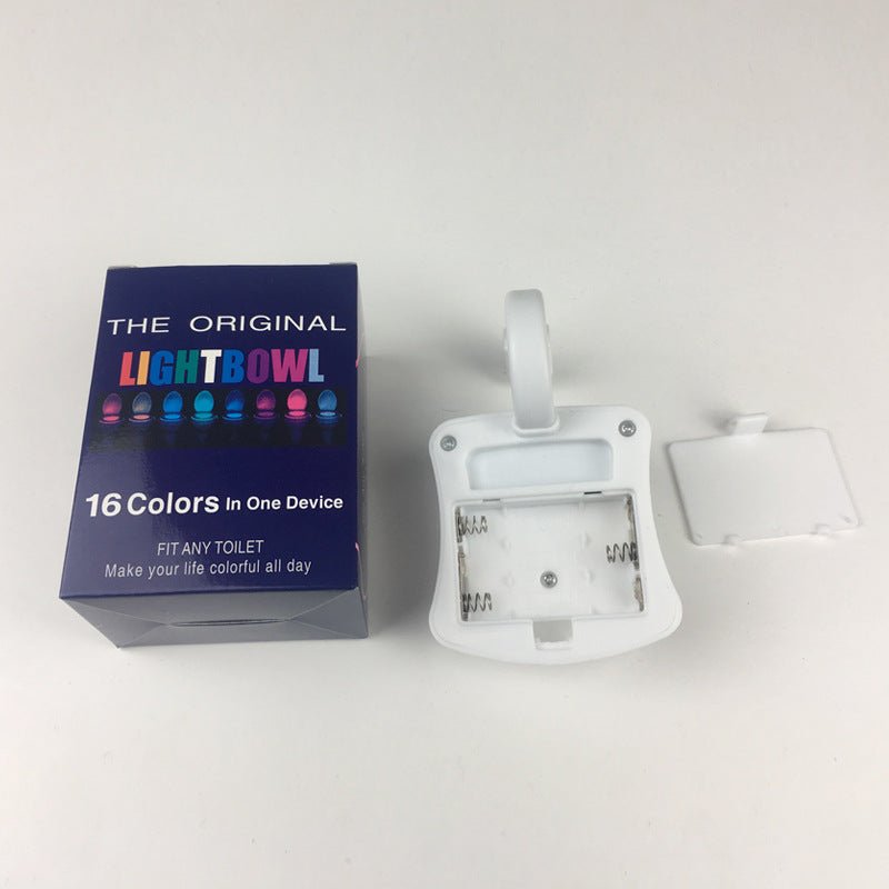 16-Color LED Toilet Cover Lamp - Sensor - Home2luxury 