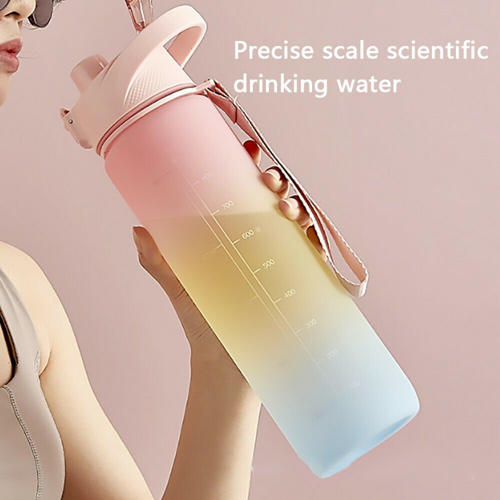 Bouncing Lid Water Cup - Large & Leak-Proof. - Home2luxury 